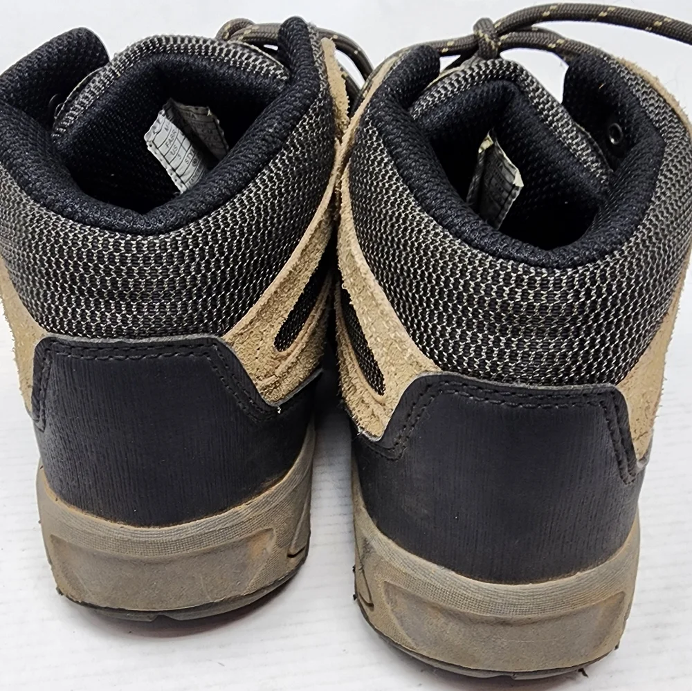 Denali Clearwater Youth Brown‎ Hiking Boots Leather Sturdy Outdoor Boots Size 3